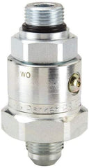 Parker - 1-1/16-12 Male ORB to Male JIC Steel Hydraulic Hose Male ORB To Male JIC Swivel - 5,000 psi - Apex Tool & Supply