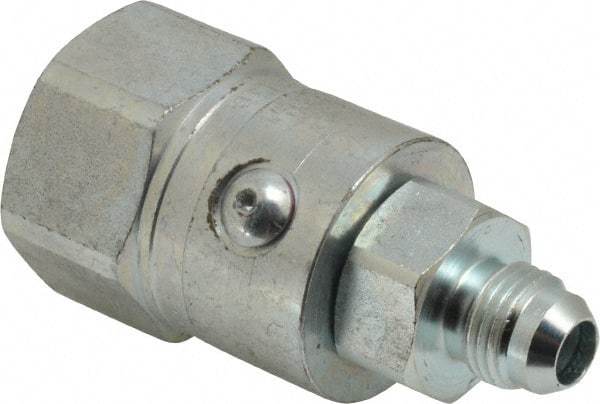 Parker - 3/8-18 SAE (JIC) 37° Flare Steel Hydraulic Hose Male JIC To Female JIC Swivel - 5,000 psi - Apex Tool & Supply