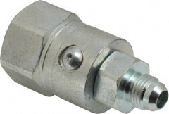 Parker - 3/8-18 SAE (JIC) 37° Flare Steel Hydraulic Hose Male JIC To Female JIC Swivel - 5,000 psi - Apex Tool & Supply