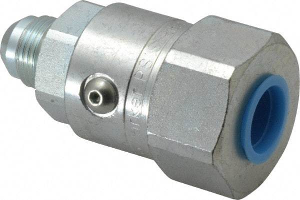 Parker - 3/4-16 SAE (JIC) 37° Flare Steel Hydraulic Hose Male JIC To Female JIC Swivel - 5,000 psi - Apex Tool & Supply