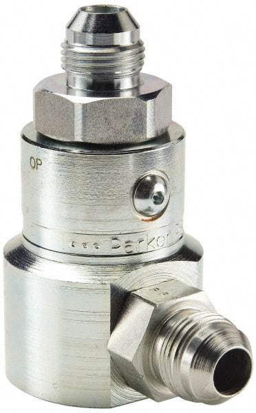 Parker - 1-5/16-12 SAE (JIC) 37° Flare Steel Hydraulic Hose Male JIC Swivel - 5,000 psi - Apex Tool & Supply