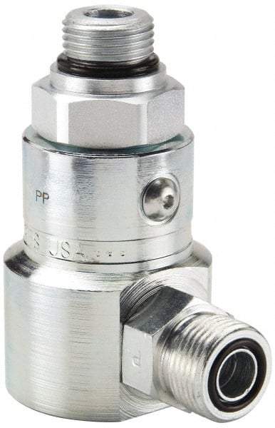 Parker - 3/8 SAE ORB to SAE ORFS Steel Hydraulic Hose Male ORB To Male ORFS Fitting - 5,000 psi - Apex Tool & Supply