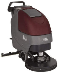 Minuteman - 20" Cleaning Width, Battery Powered Floor Scrubber - 0.75 (Brush) & 0.75 (Vacuum) hp, 180 RPM, 45" Water Lift, 12 Gal Tank Capacity, Series E20 - Apex Tool & Supply