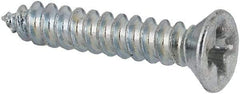 Value Collection - #2 Flat Head Phillips Sheet Metal Screw - Steel, 1/2" OAL, AISI 1016, ASME B18.6.3, ASME B18.6.4 & SAE J933, Grade 1016-1024 - Apex Tool & Supply