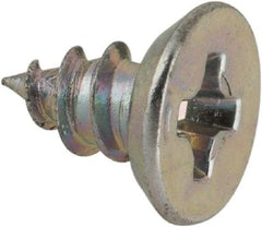 Value Collection - #6 Flat Head Phillips Sheet Metal Screw - Steel, 1/4" OAL, AISI 1016, ASME B18.6.3, ASME B18.6.4 & SAE J933, Grade 1016-1024 - Apex Tool & Supply