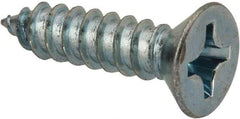 Value Collection - #12 Flat Head Phillips Sheet Metal Screw - Steel, 7/8" OAL, AISI 1016, ASME B18.6.3, ASME B18.6.4 & SAE J933, Grade 1016-1024 - Apex Tool & Supply