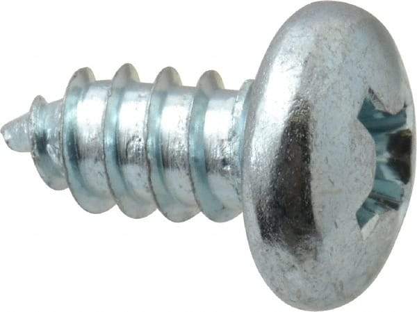 Value Collection - #14 Pan Head Phillips Sheet Metal Screw - Steel, 1/2" Length Under Head, AISI 1016, ASME B18.6.3, ASME B18.6.4 & SAE J933, Grade 1016-1024 - Apex Tool & Supply