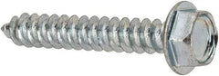 Value Collection - #8 Hex Washer Head Sheet Metal Screw - Steel, 1" Length Under Head, AISI 1016, ASME B18.6.3, ASME B18.6.4 & SAE J933, Grade 1016-1024 - Apex Tool & Supply