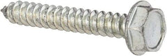 Value Collection - #10 Hex Washer Head Sheet Metal Screw - Steel, 1-1/4" Length Under Head, AISI 1016, ASME B18.6.3, ASME B18.6.4 & SAE J933, Grade 1016-1024 - Apex Tool & Supply