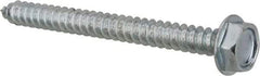 Value Collection - #10 Hex Washer Head Sheet Metal Screw - Steel, 2" Length Under Head, AISI 1016, ASME B18.6.3, ASME B18.6.4 & SAE J933, Grade 1016-1024 - Apex Tool & Supply
