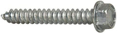 Value Collection - #12 Hex Washer Head Sheet Metal Screw - Steel, 1-1/2" Length Under Head, AISI 1016, ASME B18.6.3, ASME B18.6.4 & SAE J933, Grade 1016-1024 - Apex Tool & Supply