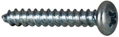 Value Collection - #6 Pan Head Phillips Sheet Metal Screw - Steel, 7/8" Length Under Head, AISI 1016, ASME B18.6.3, ASME B18.6.4 & SAE J933, Grade 1016-1024 - Apex Tool & Supply