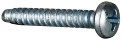Value Collection - #8 Pan Head Phillips Sheet Metal Screw - Steel, 1" Length Under Head, AISI 1016, ASME B18.6.3, ASME B18.6.4 & SAE J933, Grade 1016-1024 - Apex Tool & Supply