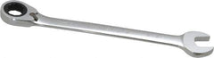 Paramount - 13/16" 12 Point Offset Combination Wrench - 15° Offset Angle, 11-5/8" OAL, Chrome Vanadium Steel, Polished Finish - Apex Tool & Supply