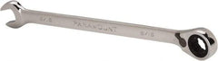 Paramount - 5/16" 12 Point Offset Combination Wrench - 15° Offset Angle, 5" OAL, Chrome Vanadium Steel, Polished Finish - Apex Tool & Supply