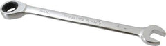 Paramount - 7/16" 12 Point Offset Combination Wrench - 15° Offset Angle, 5-1/2" OAL, Chrome Vanadium Steel, Polished Finish - Apex Tool & Supply