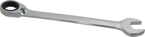 Paramount - 1" 12 Point Offset Combination Wrench - 15° Offset Angle, 12-1/2" OAL, Chrome Vanadium Steel, Polished Finish - Apex Tool & Supply