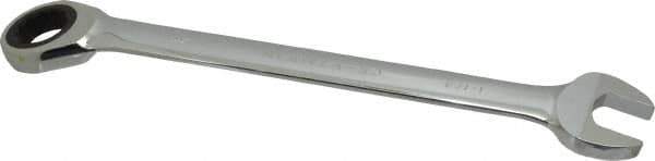Paramount - 1-1/4" 12 Point Offset Combination Wrench - 15° Offset Angle, 17-1/2" OAL, Chrome Vanadium Steel, Polished Finish - Apex Tool & Supply
