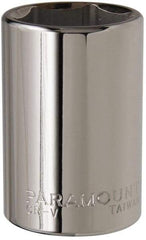 Paramount - 1-5/16", 3/4" Drive, Deep Hand Socket - 6 Points, 3-1/2" OAL, Steel, Chrome Finish - Apex Tool & Supply