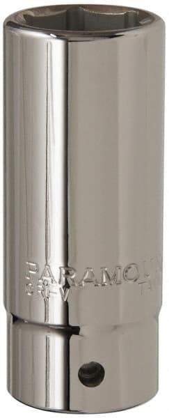 Paramount - 1", 3/4" Drive, Deep Hand Socket - 6 Points, 3-1/2" OAL, Steel, Chrome Finish - Apex Tool & Supply