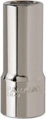Paramount - 7/8", 3/4" Drive, Deep Hand Socket - 6 Points, 3-1/2" OAL, Steel, Chrome Finish - Apex Tool & Supply