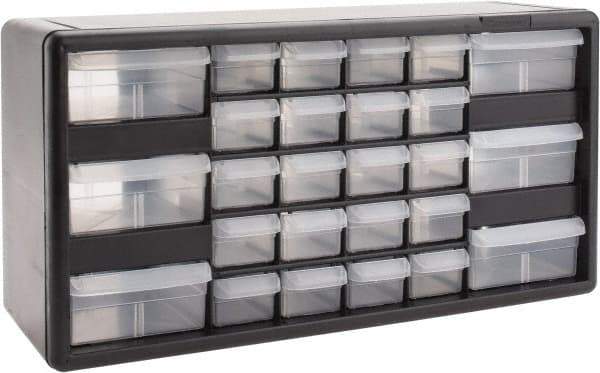 Akro-Mils - 26 Drawer, Small Parts Cabinet - 6-3/8" Deep x 20" Wide x 10-11/32" High - Apex Tool & Supply