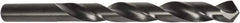 Precision Twist Drill - Letter N 118° High Speed Steel Jobber Drill - Oxide Finish, Right Hand Cut, Spiral Flute, Straight Shank, 4-3/8" OAL, Split Point - Apex Tool & Supply