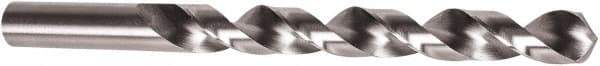 Precision Twist Drill - 13/32" 118° High Speed Steel Jobber Drill - Bright Finish, Right Hand Cut, Spiral Flute, Straight Shank, 5-1/4" OAL, Standard Point - Apex Tool & Supply