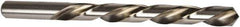 Precision Twist Drill - 3/16" 118° High Speed Steel Jobber Drill - Bright Finish, Left Hand Cut, Spiral Flute, Straight Shank, 3-1/2" OAL, Standard Point - Apex Tool & Supply
