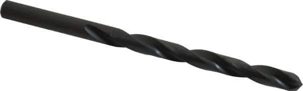 Precision Twist Drill - Letter D 135° High Speed Steel Jobber Drill - Oxide Finish, Right Hand Cut, Spiral Flute, Straight Shank, 4" OAL, Split Point - Apex Tool & Supply