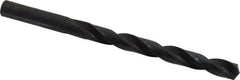 Precision Twist Drill - Letter P 135° High Speed Steel Jobber Drill - Oxide Finish, Right Hand Cut, Spiral Flute, Straight Shank, 4-5/8" OAL, Split Point - Apex Tool & Supply