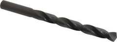 Precision Twist Drill - Letter Z 135° High Speed Steel Jobber Drill - Oxide Finish, Right Hand Cut, Spiral Flute, Straight Shank, 5-1/4" OAL, Split Point - Apex Tool & Supply