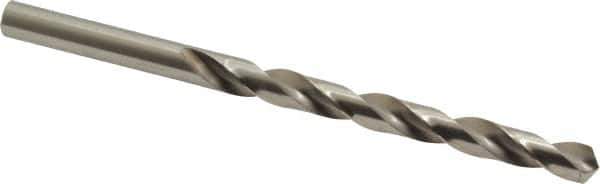 Precision Twist Drill - Letter G 118° High Speed Steel Jobber Drill - Bright Finish, Right Hand Cut, Spiral Flute, Straight Shank, 4-1/8" OAL, Standard Point - Apex Tool & Supply