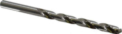 Precision Twist Drill - Letter K 118° High Speed Steel Jobber Drill - Bright Finish, Right Hand Cut, Spiral Flute, Straight Shank, 4-1/4" OAL, Standard Point - Apex Tool & Supply