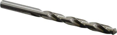 Precision Twist Drill - Letter T 118° High Speed Steel Jobber Drill - Bright Finish, Right Hand Cut, Spiral Flute, Straight Shank, 4-7/8" OAL, Standard Point - Apex Tool & Supply