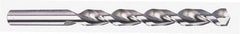 Chicago-Latrobe - 7/32" 135° High Speed Steel Jobber Drill - Bright Finish, Right Hand Cut, Parabolic Flute, Straight Shank, 3-3/4" OAL, Notched Point - Apex Tool & Supply