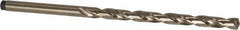 Precision Twist Drill - #20 135° Cobalt Jobber Drill - Oxide/Gold Finish, Right Hand Cut, Spiral Flute, Straight Shank, 3-1/4" OAL, Split Point - Apex Tool & Supply