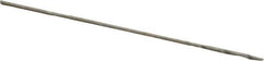 Precision Twist Drill - #78 135° Cobalt Jobber Drill - Oxide/Gold Finish, Right Hand Cut, Spiral Flute, Straight Shank, 7/8" OAL, Split Point - Apex Tool & Supply