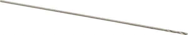 Precision Twist Drill - #88 118° High Speed Steel Jobber Drill - Bright Finish, Right Hand Cut, Spiral Flute, Straight Shank, 3/4" OAL, Standard Point - Apex Tool & Supply