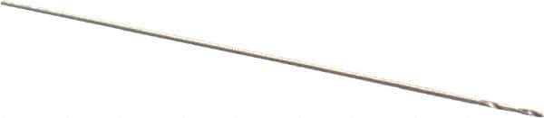 Precision Twist Drill - #89 118° High Speed Steel Jobber Drill - Bright Finish, Right Hand Cut, Spiral Flute, Straight Shank, 3/4" OAL, Standard Point - Apex Tool & Supply