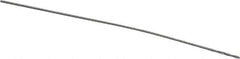 Precision Twist Drill - #93 118° High Speed Steel Jobber Drill - Bright Finish, Right Hand Cut, Spiral Flute, Straight Shank, 3/4" OAL, Standard Point - Apex Tool & Supply