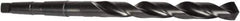 Precision Twist Drill - 1-9/64", 4MT 118° Point High Speed Steel Taper Shank Drill Bit - Oxide Finish, 7-1/4" Flute Length, 12-7/8" OAL, Spiral Flute, Series 209 - Apex Tool & Supply