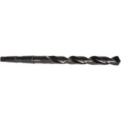 Precision Twist Drill - 1-1/8", 4MT 118° Point High Speed Steel Taper Shank Drill Bit - Apex Tool & Supply