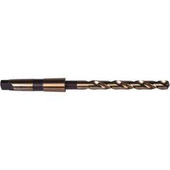 Precision Twist Drill - 1-1/4", 4MT 135° Point Cobalt Taper Shank Drill Bit - Apex Tool & Supply
