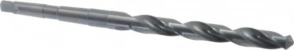 Precision Twist Drill - 17/32", 1MT 118° Point High Speed Steel Taper Shank Drill Bit - Apex Tool & Supply