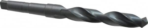 Precision Twist Drill - 1-3/32", 3MT 118° Point High Speed Steel Taper Shank Drill Bit - Apex Tool & Supply