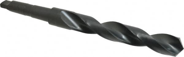 Precision Twist Drill - 1-7/32", 3MT 118° Point High Speed Steel Taper Shank Drill Bit - Apex Tool & Supply
