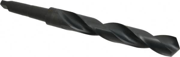 Precision Twist Drill - 1-5/8", 4MT 118° Point High Speed Steel Taper Shank Drill Bit - Apex Tool & Supply