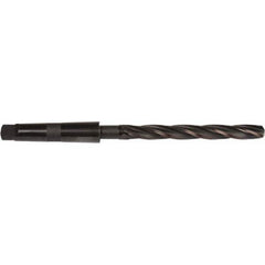 Precision Twist Drill - 1-5/8" Diam, 4 Flute, High Speed Steel 5MT Shank Core Drill - Apex Tool & Supply