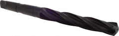 Precision Twist Drill - 1" Diam, 4 Flute, High Speed Steel 3MT Shank Core Drill - Apex Tool & Supply